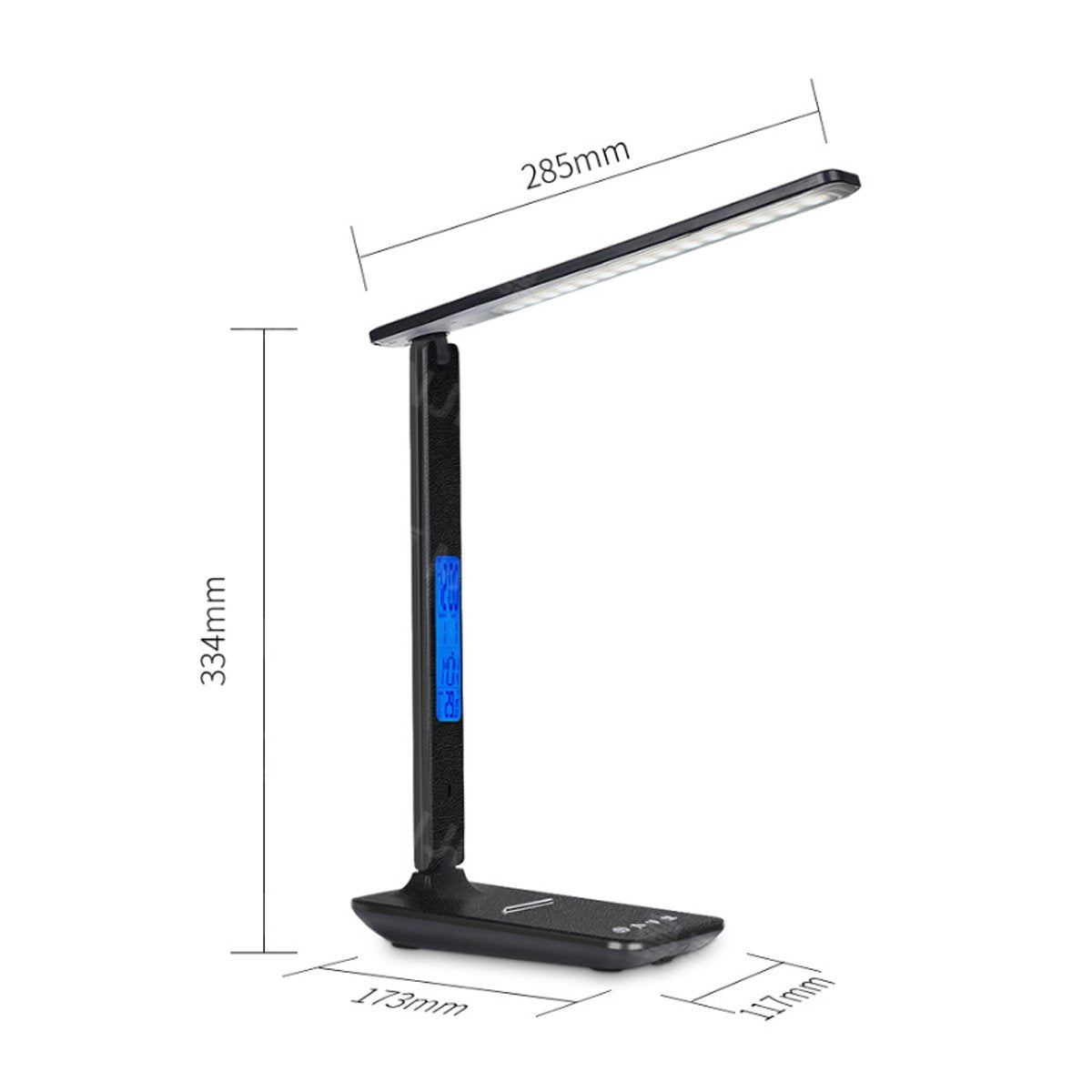 3-in-1 Lamp with Phone Charger, Clock, and Thermostat