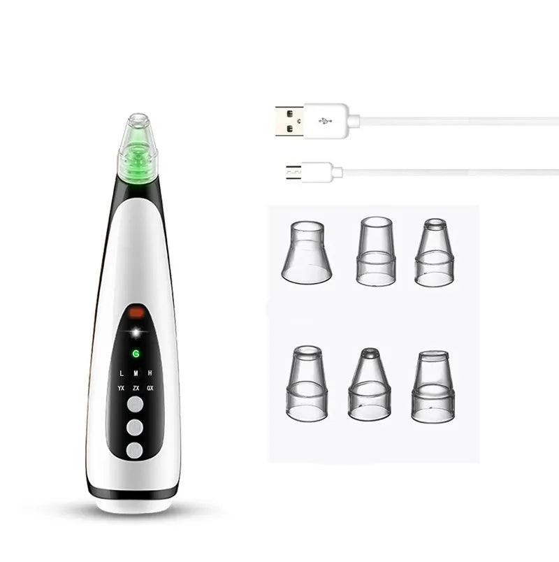 Blackhead Remover Vacuum for Facial Care - Pore Cleaner, Acne, and Pimple Removal Tool