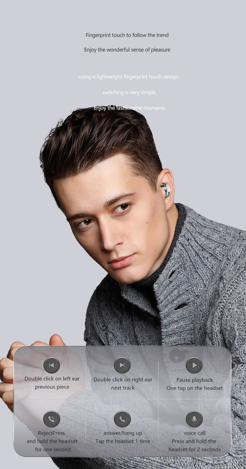 M41 Bluetooth In-Ear Headset with Wireless Noise Reduction