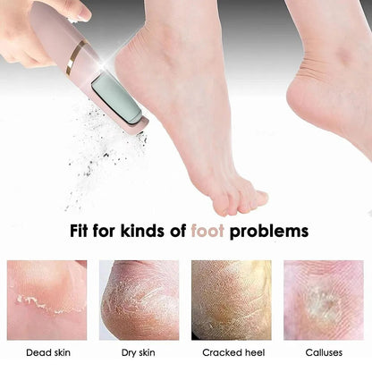 Electric Foot Dead Skin Callus Remover Grinding Rasp Pedicure Machine Foot Grinder Nail Files Cleaning Tools for Hard Cracked
